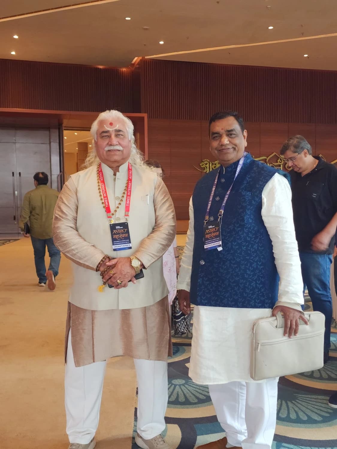 At the Times Internet Astro Mahasangam Awards & Conclave
